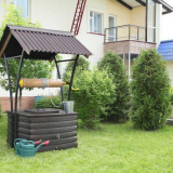 Jak udělat studnu - 135 fotografií nápadů na stavbu a uspořádání dekorativních a skutečných studní